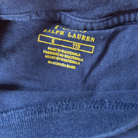 Ralph Lauren medley of 4 tee shirts, 2 shorts excellent condition - Picture 10 of 16